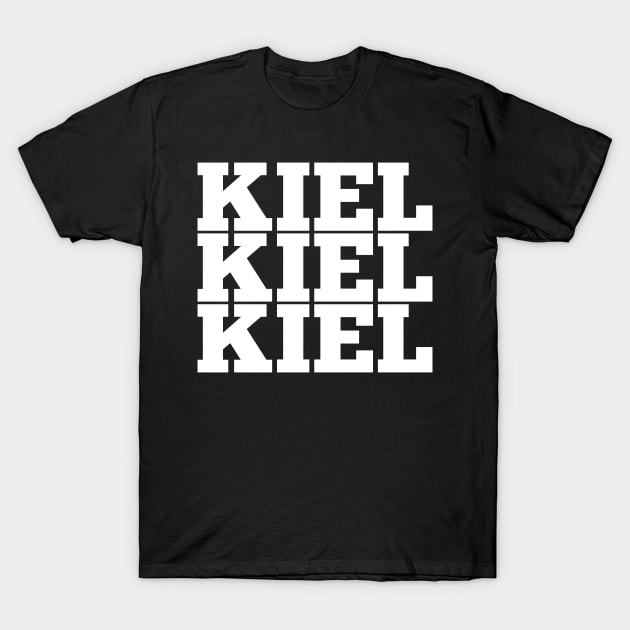 Kiel Kiel Kiel T-Shirt by MaggusK